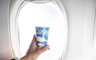 Alaska to mostly use paper cups on flights after binning plastic