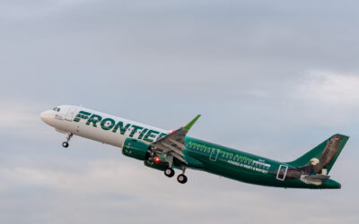 Eagle-eyed Frontier names jet after Pratt & Whitney pioneer