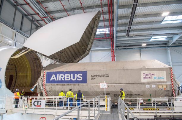 Airbus drops satellite off at Kennedy Space Center ahead of February launch