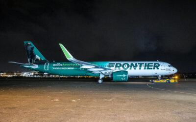 Frontier and Pratt & Whitney honour one of the Tuskagee Airmen
