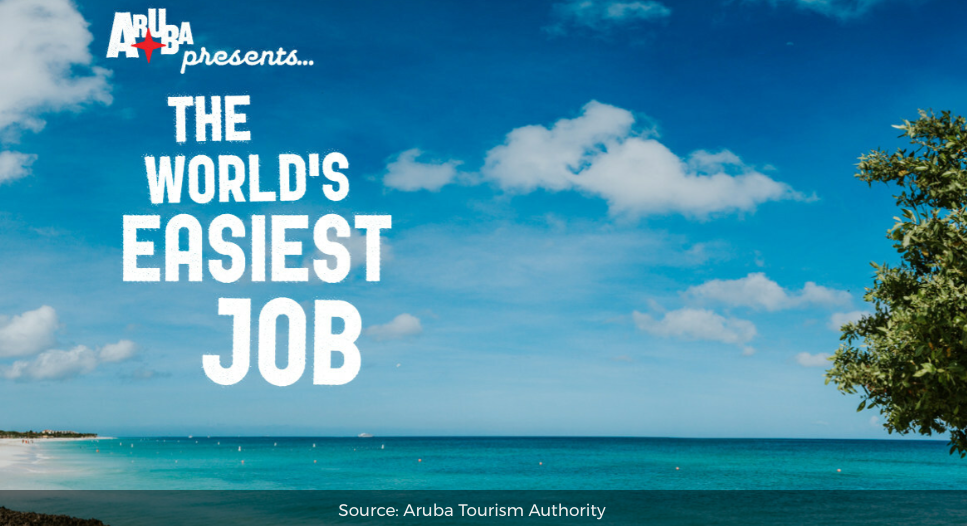 Aruba wants applicants for “world’s easiest job”