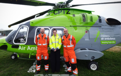 Children’s Air Ambulance relocating to Thatcham Research’s Nottinghamshire airfield