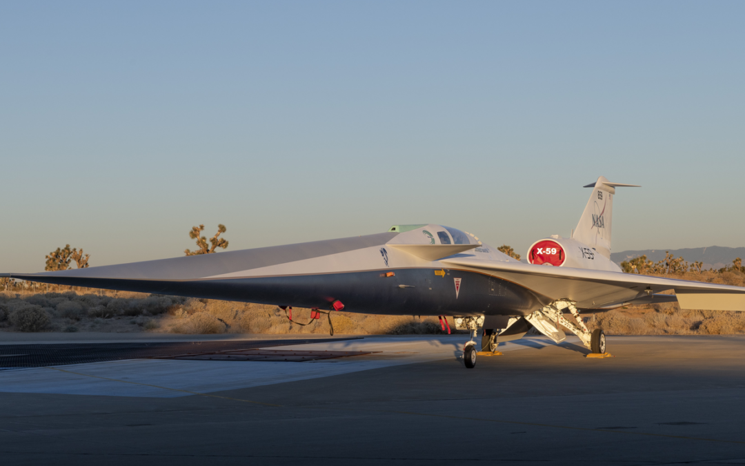 NASA’s Quesst to quiet the sonic boom with its supersonic X-59