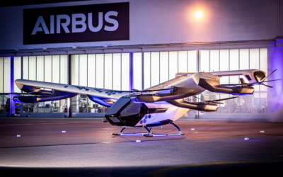 Airbus unveils the CityAirbus NextGen eVTOL