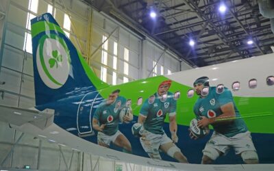 Aer Lingus reveals IRFU rugby livery
