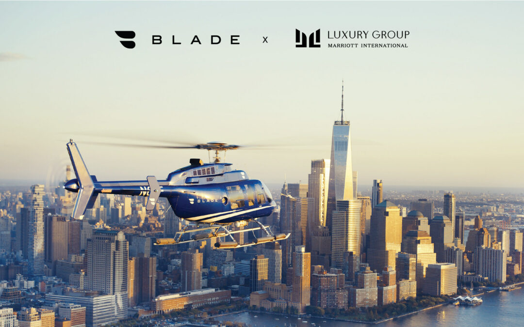 Marriott partners with Blade Urban Air Mobility on “exclusive experiences”