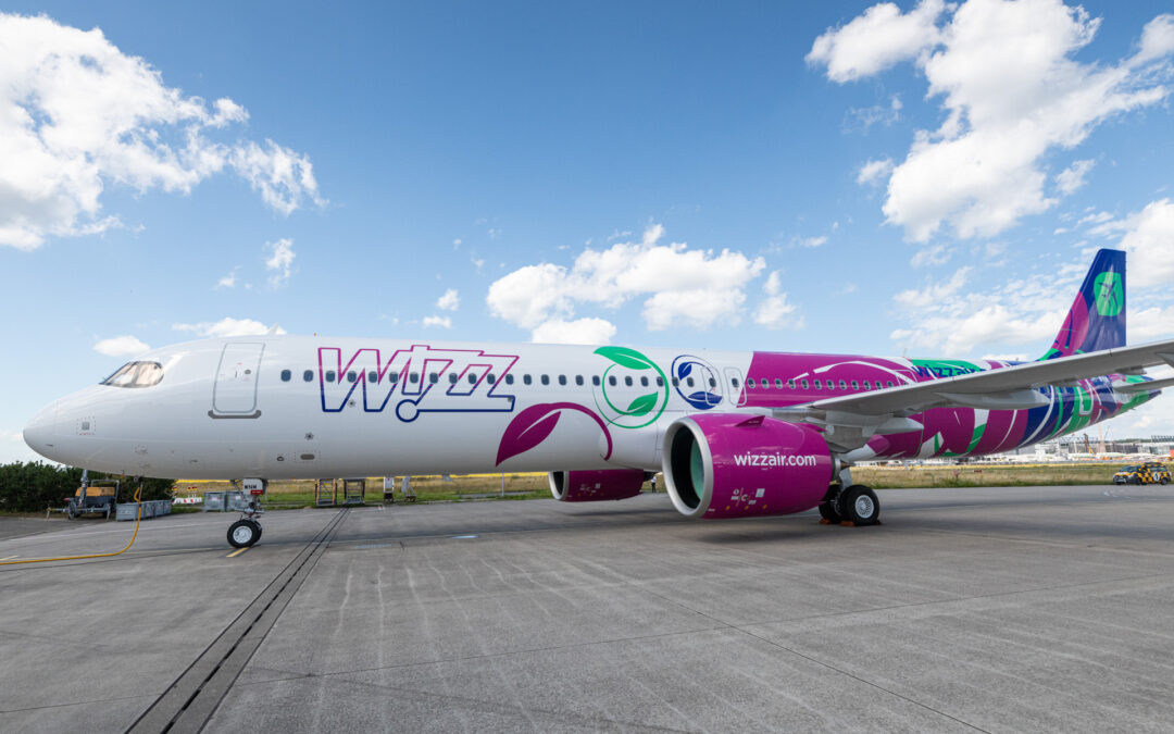 Wizz Air unveils 20th anniversary livery aircraft