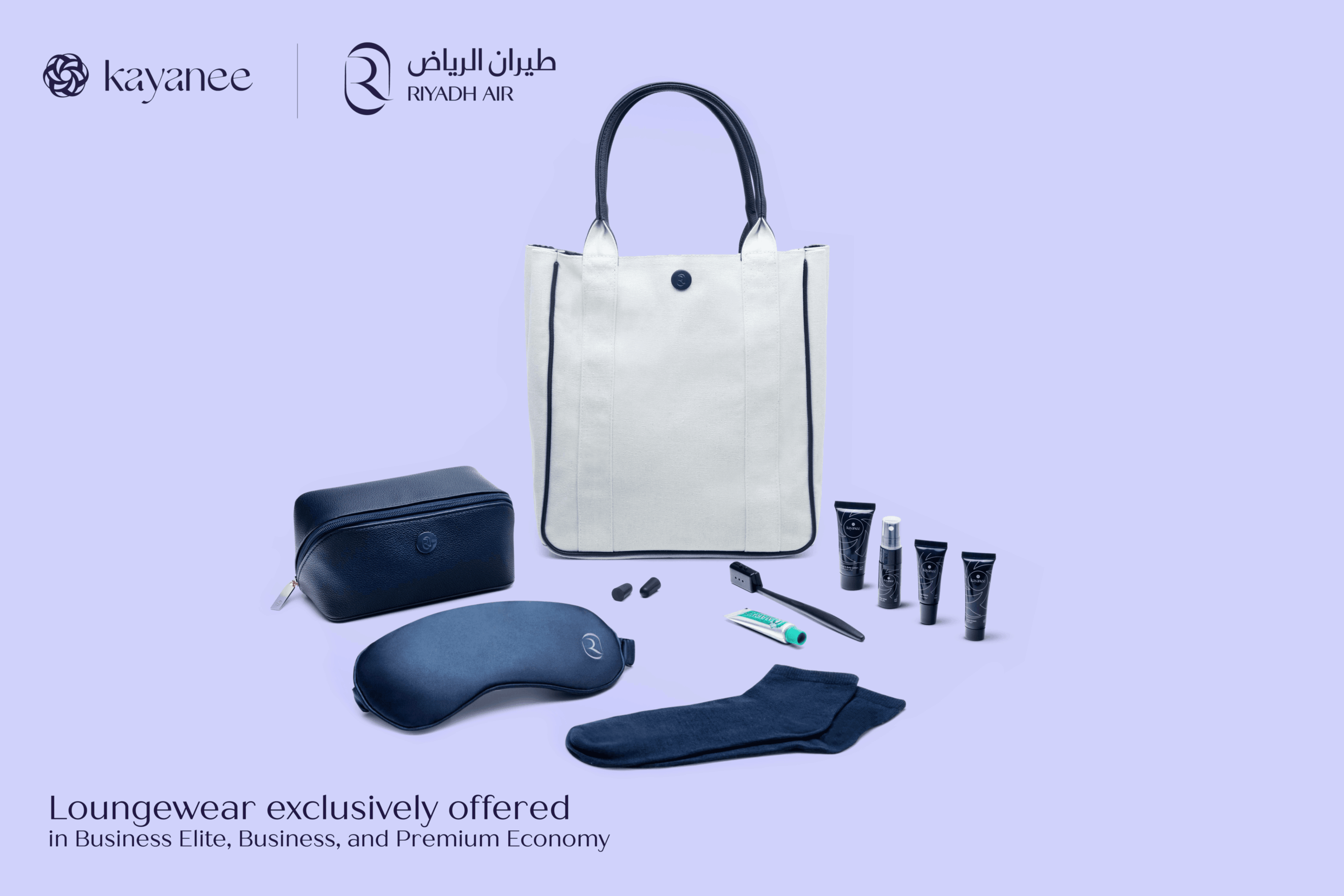 Riyadh Air and Kayanee announce partnership to introduce Saudi-designed in-flight wellness and loungewear collection